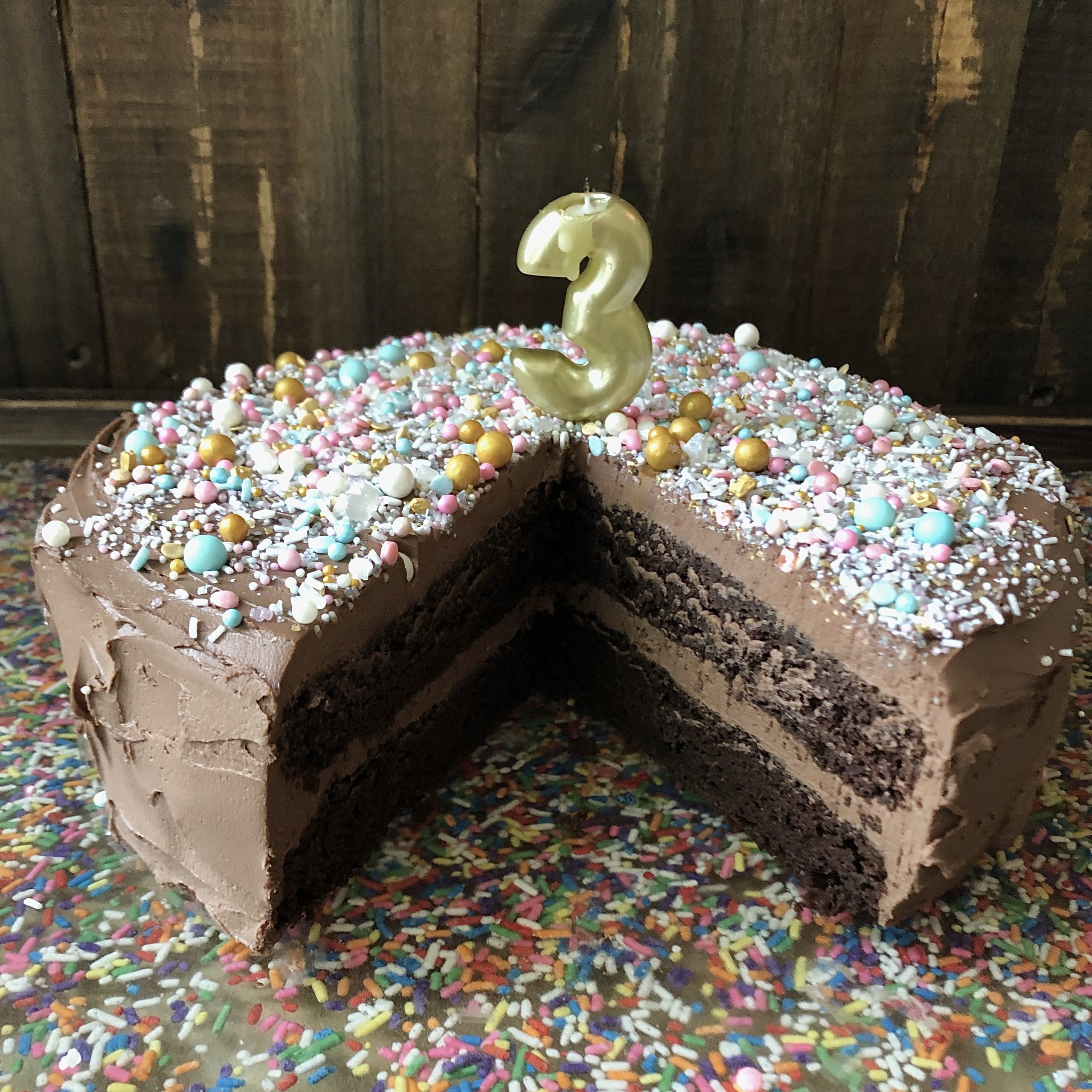 Healthy Chocolate Fudge Cake — Featherstone Nutrition