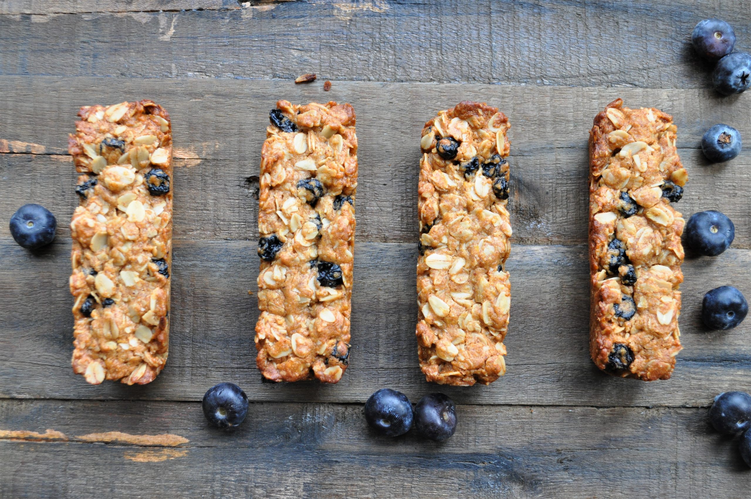 Blueberry Lemon Granola Bars — Featherstone Nutrition