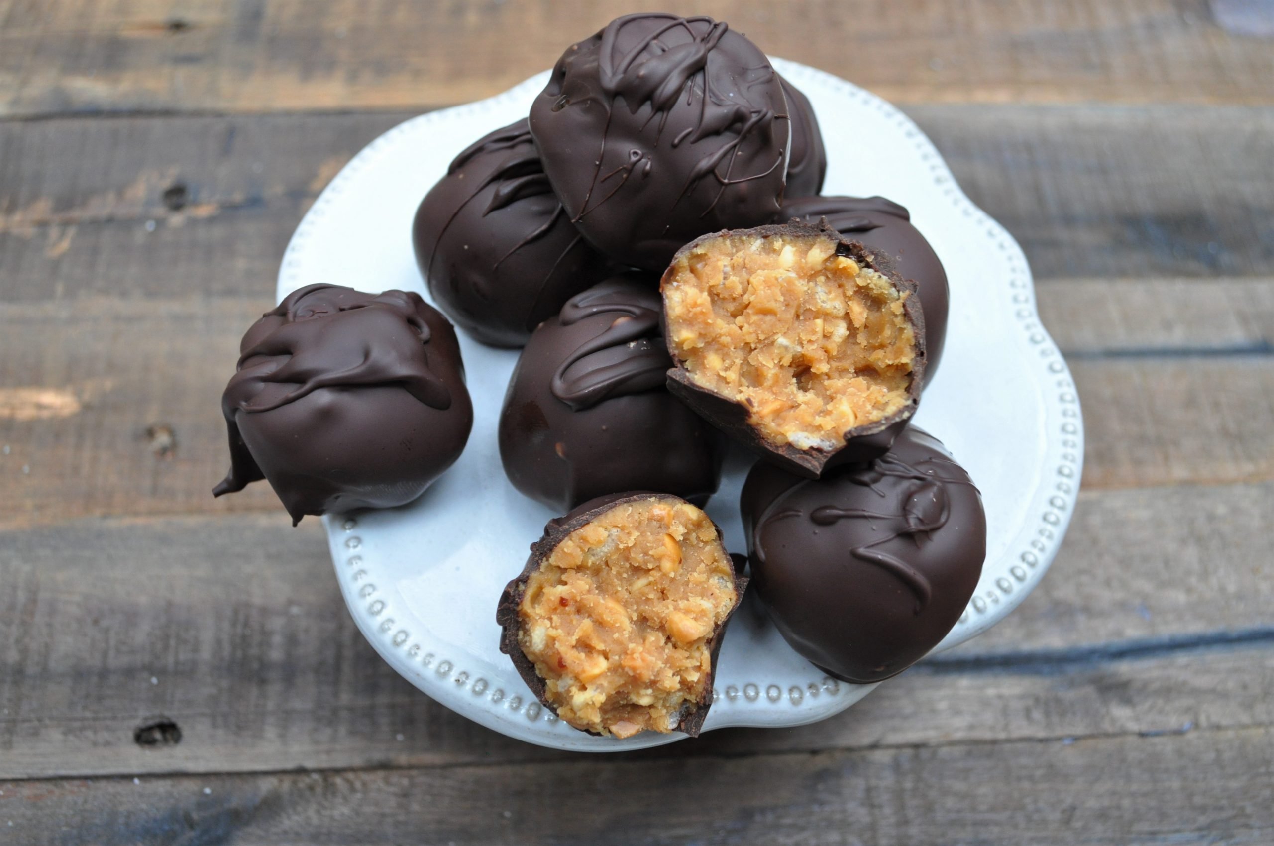 Crunchy Vegan Buckeyes — Featherstone Nutrition