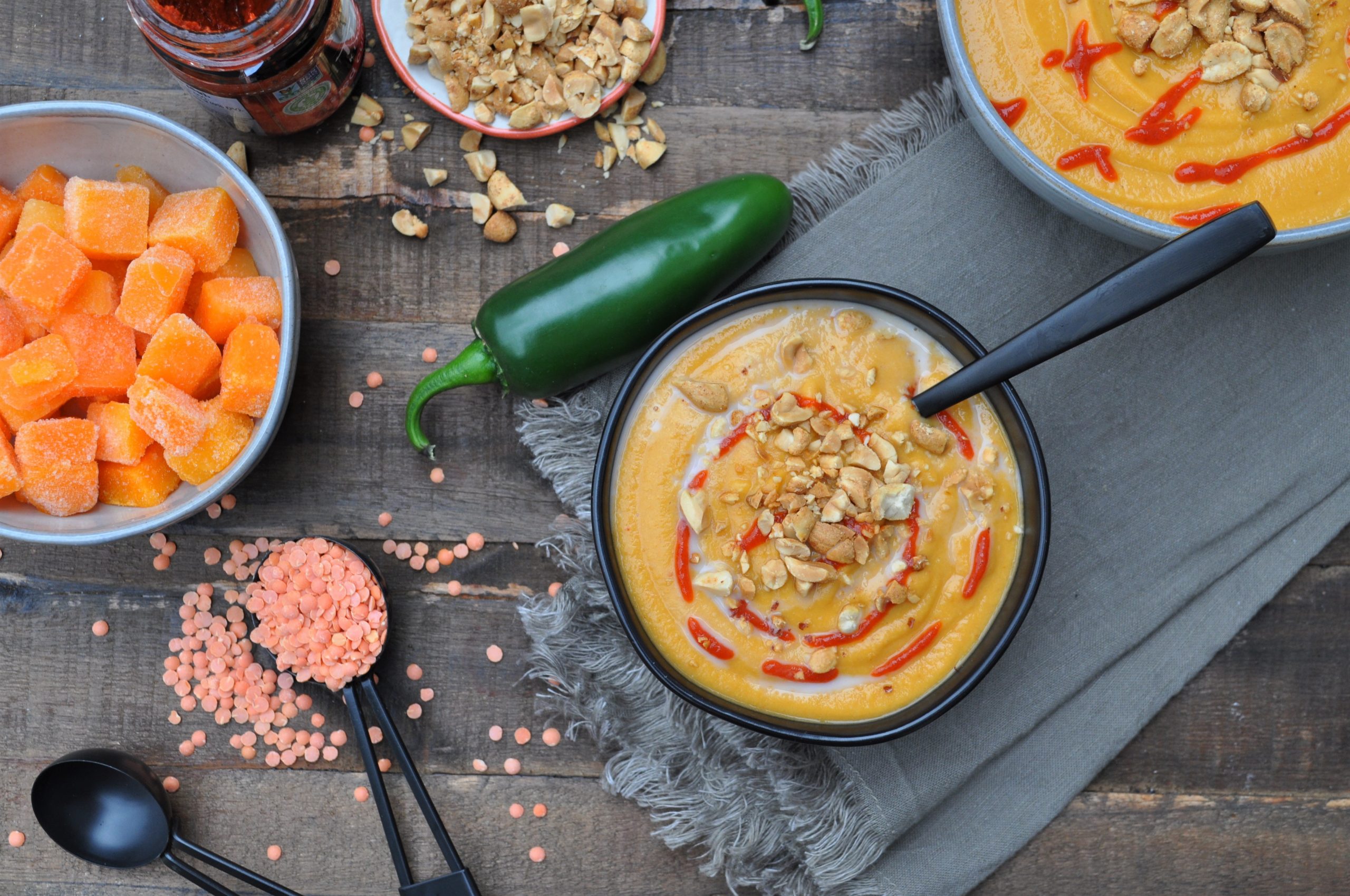 Thai Peanut Butternut Squash Soup — Featherstone Nutrition