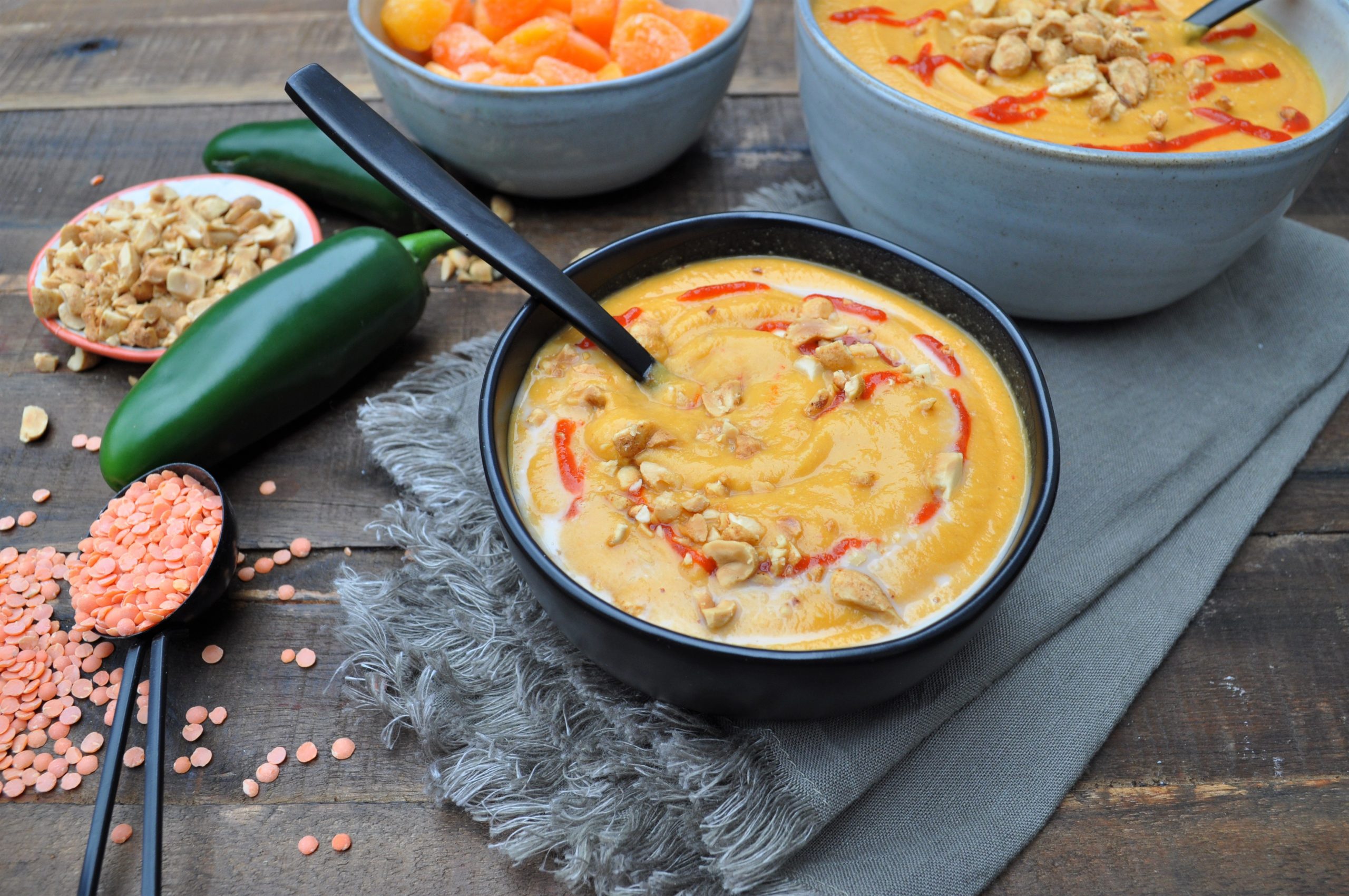 Thai Peanut Butternut Squash Soup — Featherstone Nutrition