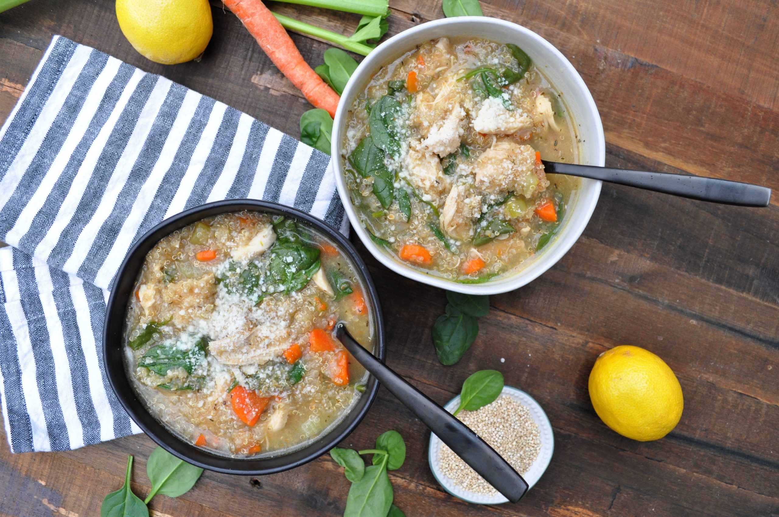 Chicken Lemon Quinoa Soup — Featherstone Nutrition