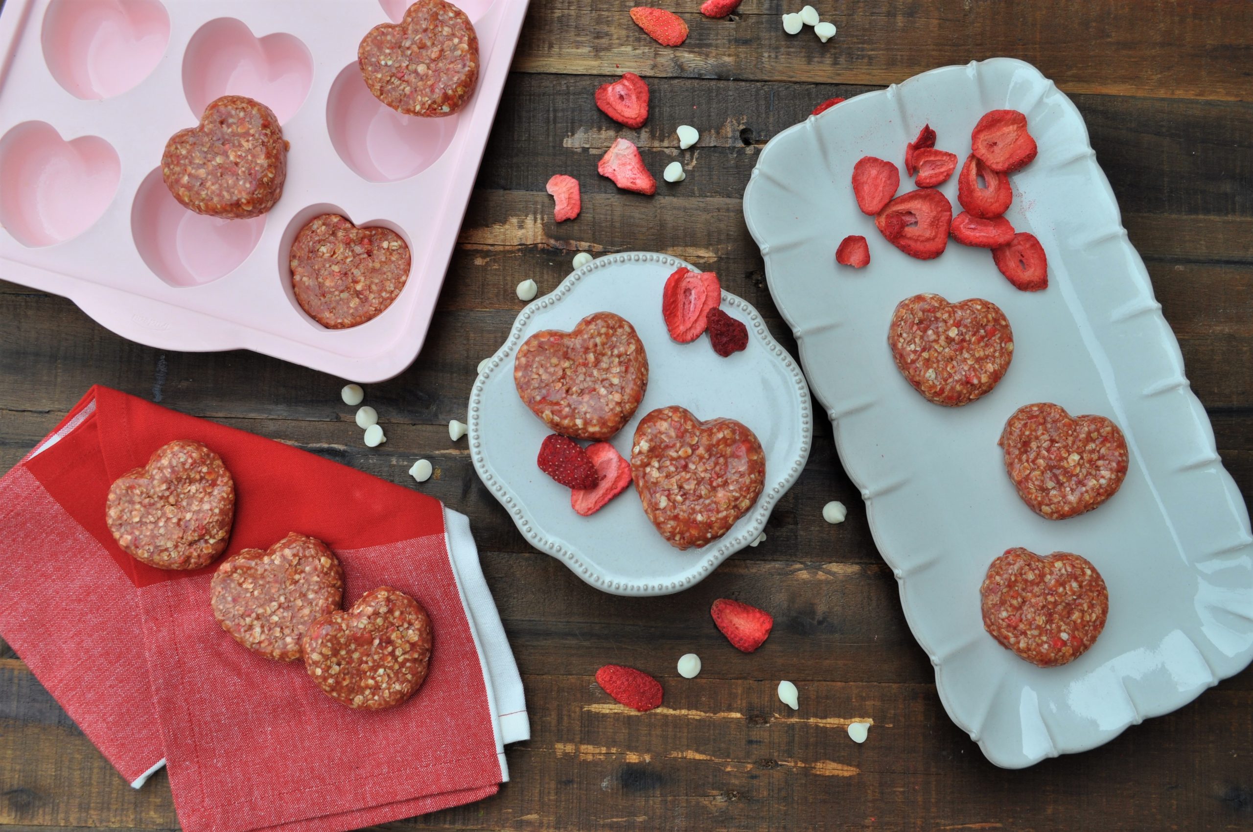 Strawberry No Bake Cookies — Featherstone Nutrition