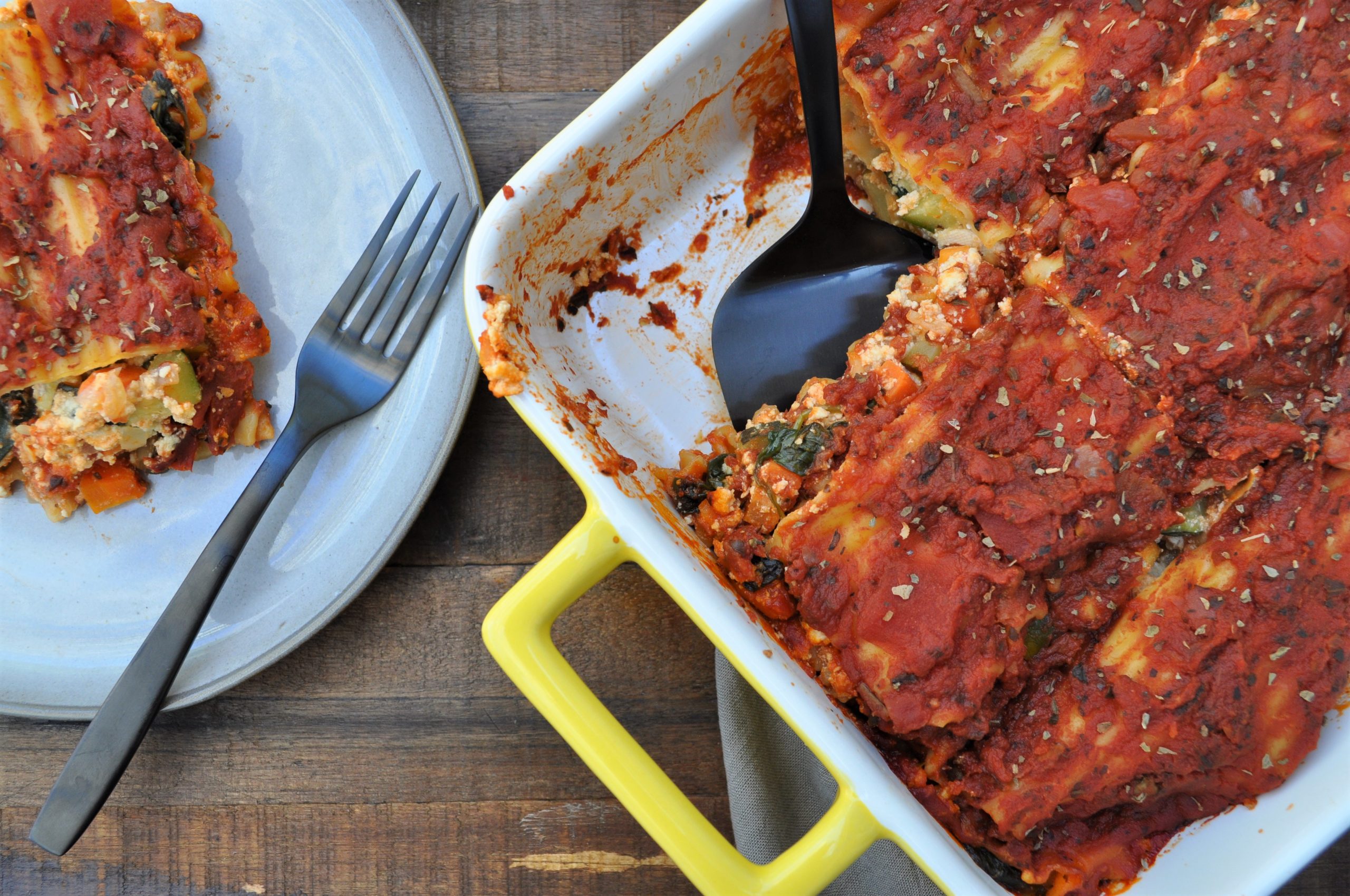 Vegan Vegetable Lasagna — Featherstone Nutrition