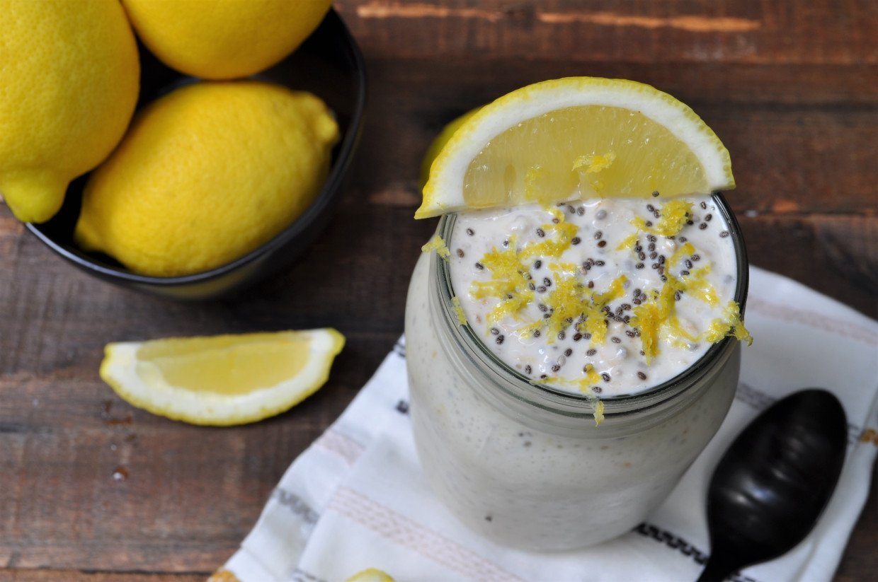 Lemon Pie Overnight Oats — Featherstone Nutrition