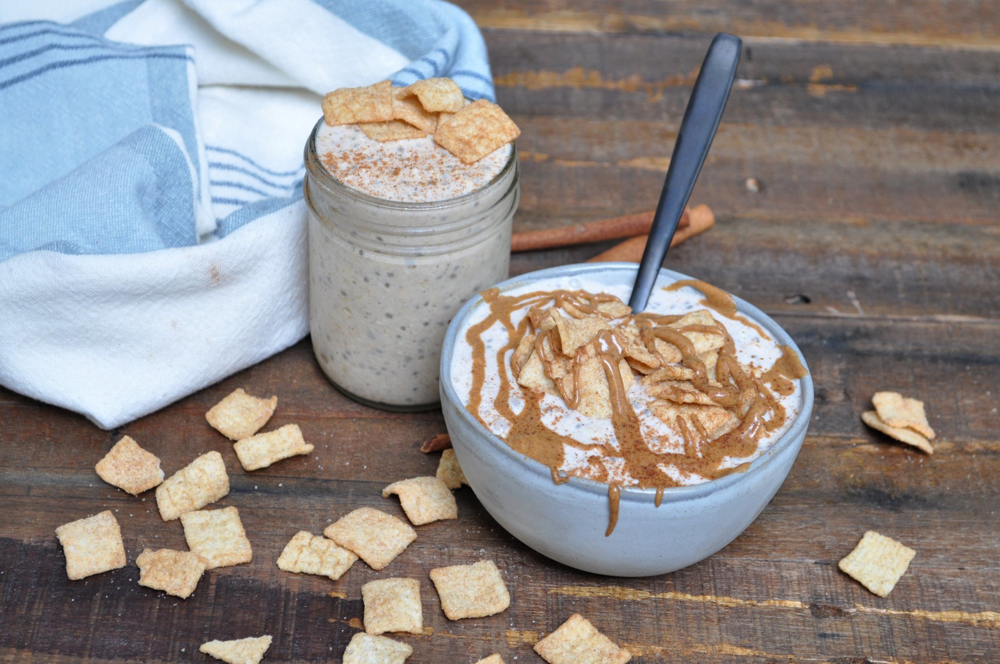 Cinnamon Toast Overnight Oats — Featherstone Nutrition