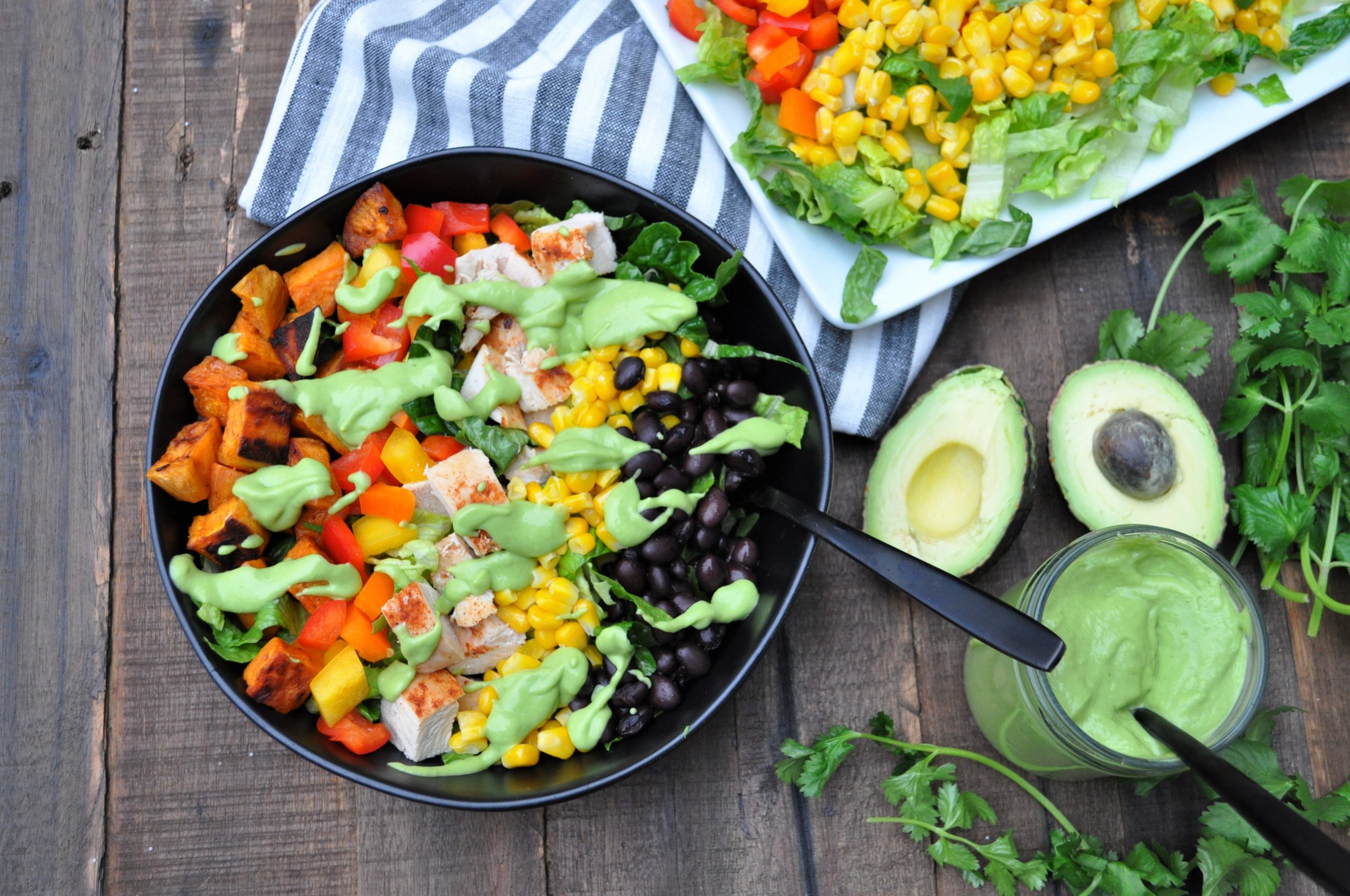 Southwest Salad - Meal Prep — Featherstone Nutrition