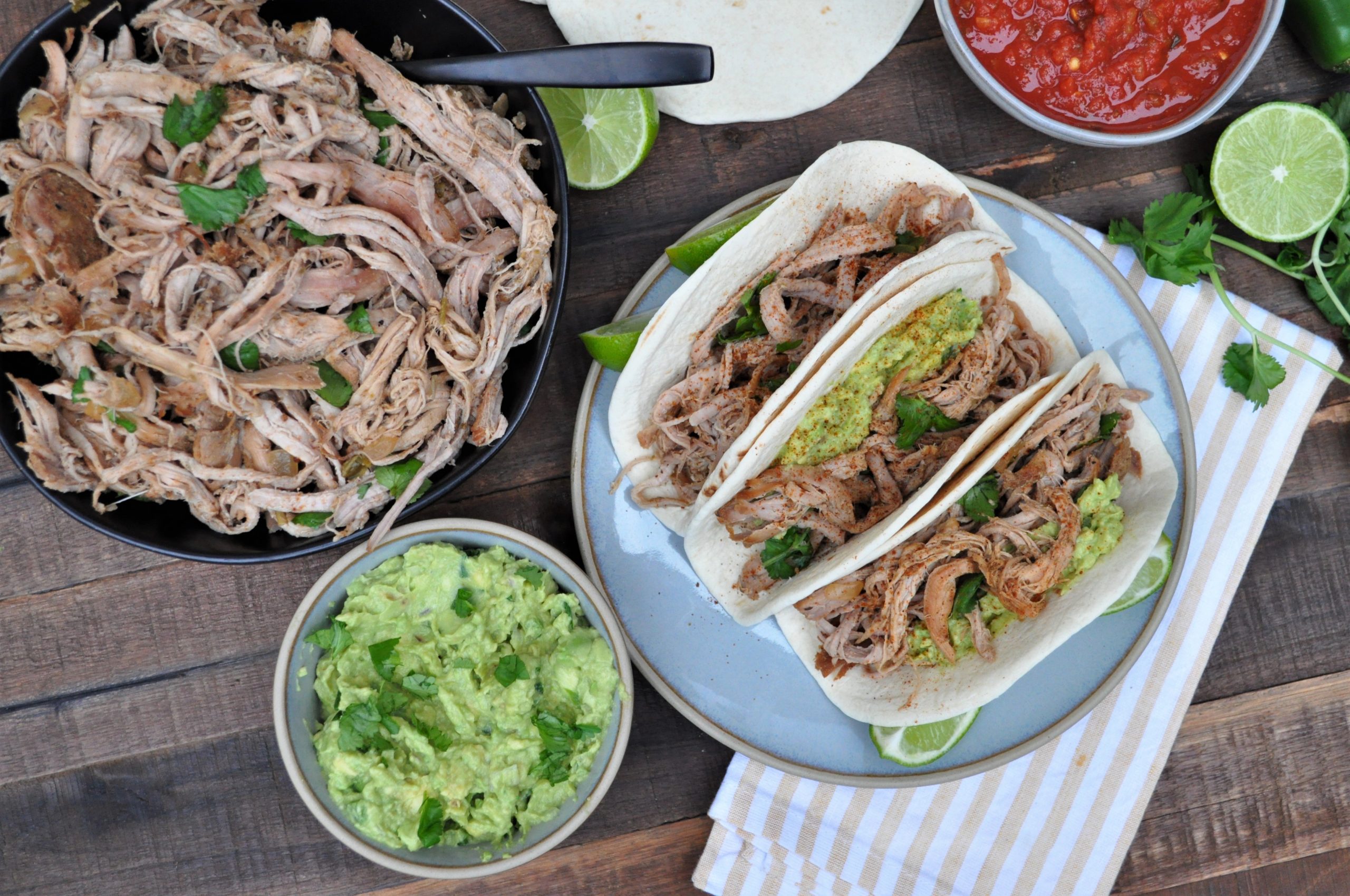 Slow Cooker Carnitas - Meal Prep — Featherstone Nutrition