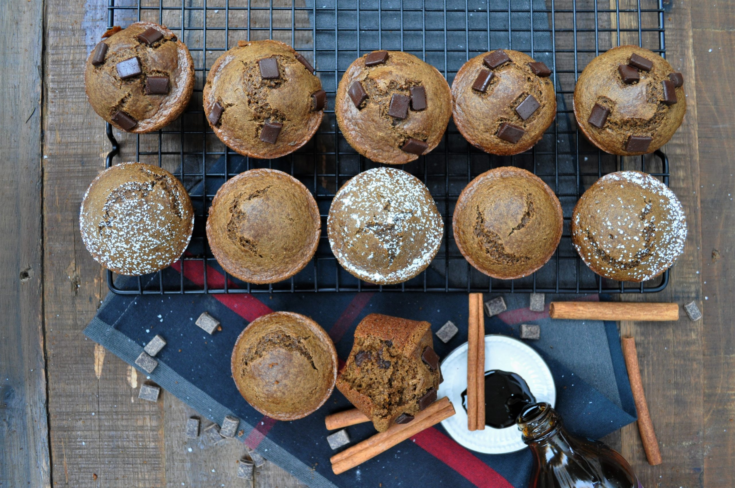 Gingerbread Blender Muffins — Featherstone Nutrition