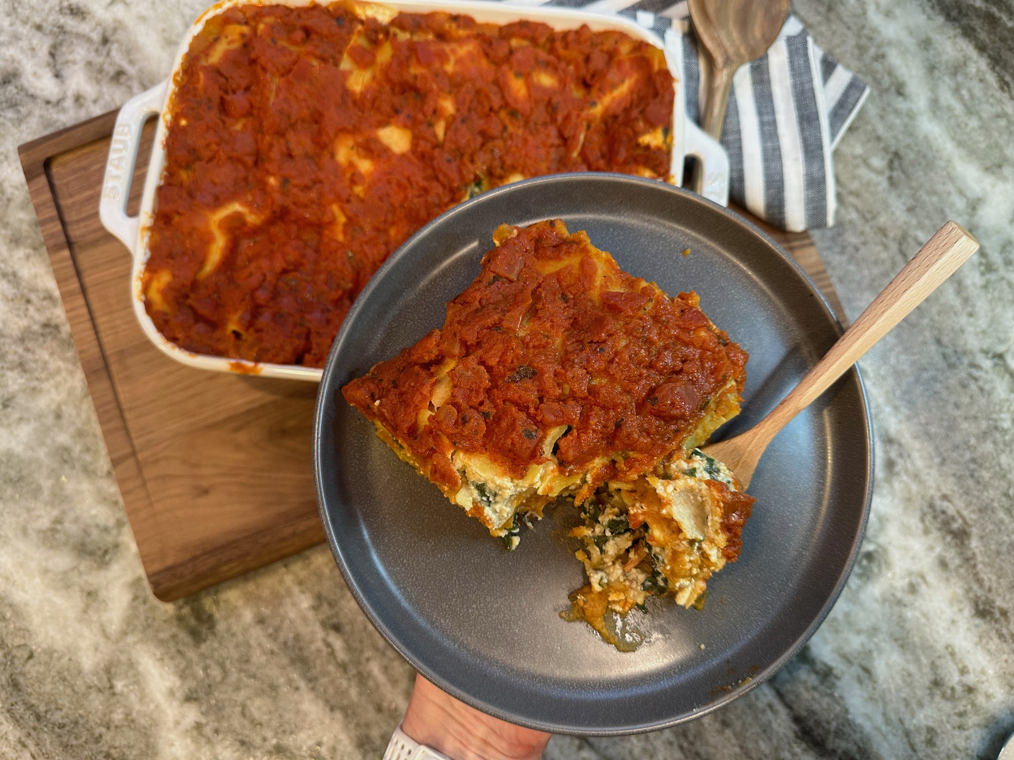 Pumpkin Vegan Lasagna — Featherstone Nutrition