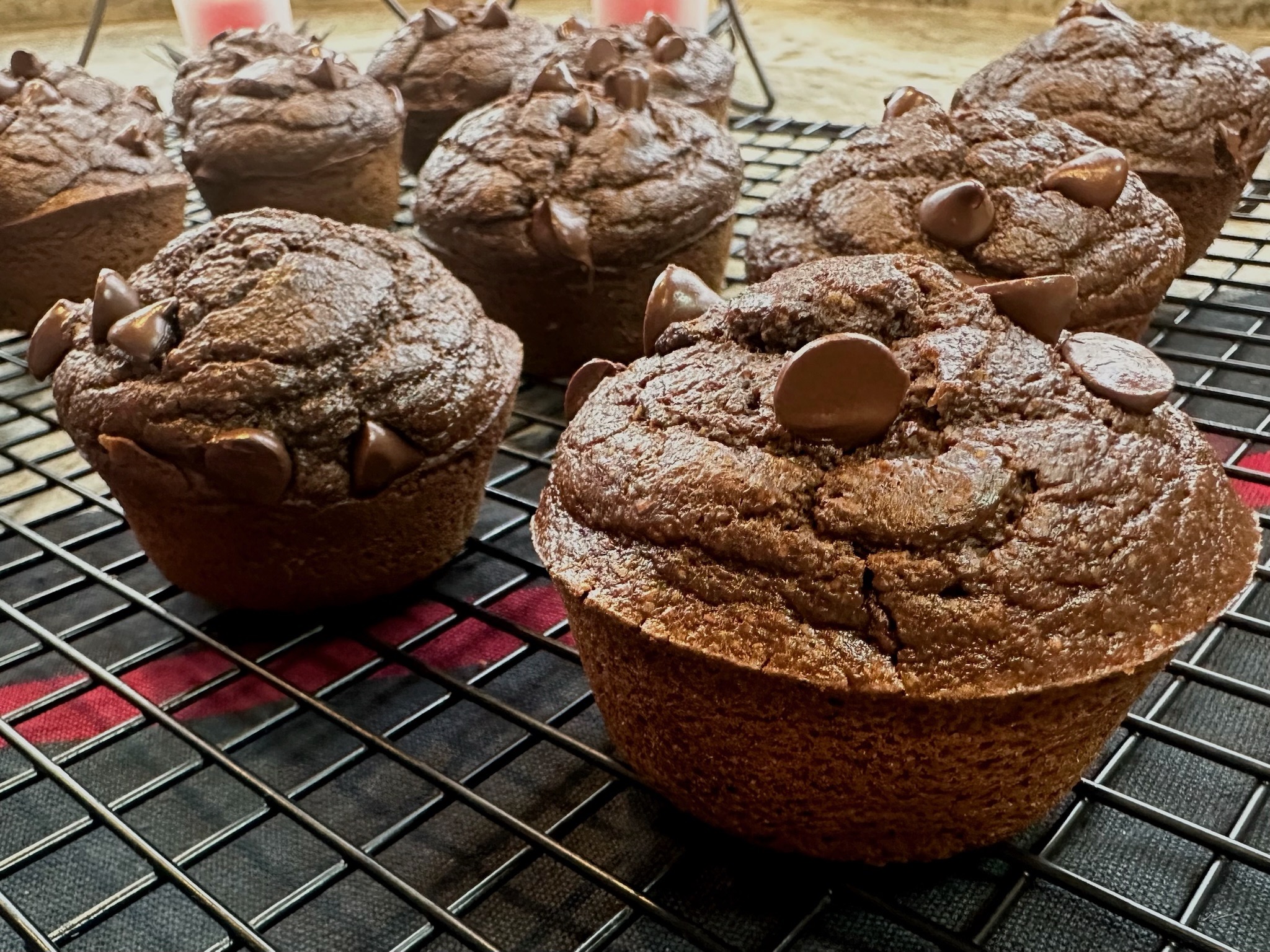 Chocolate Hazelnut Blender Muffins — Featherstone Nutrition