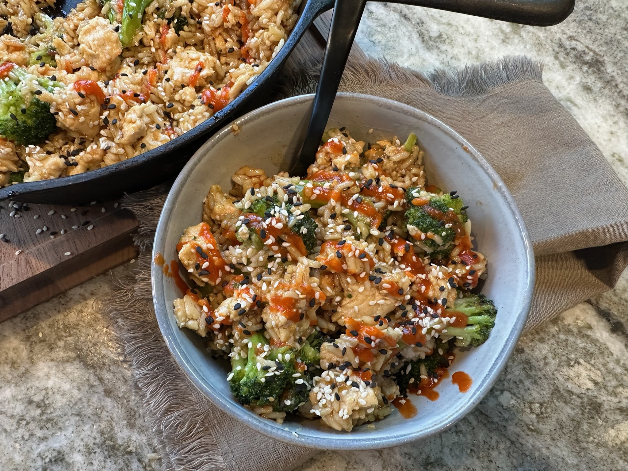 Sesame Chicken Skillet — Featherstone Nutrition
