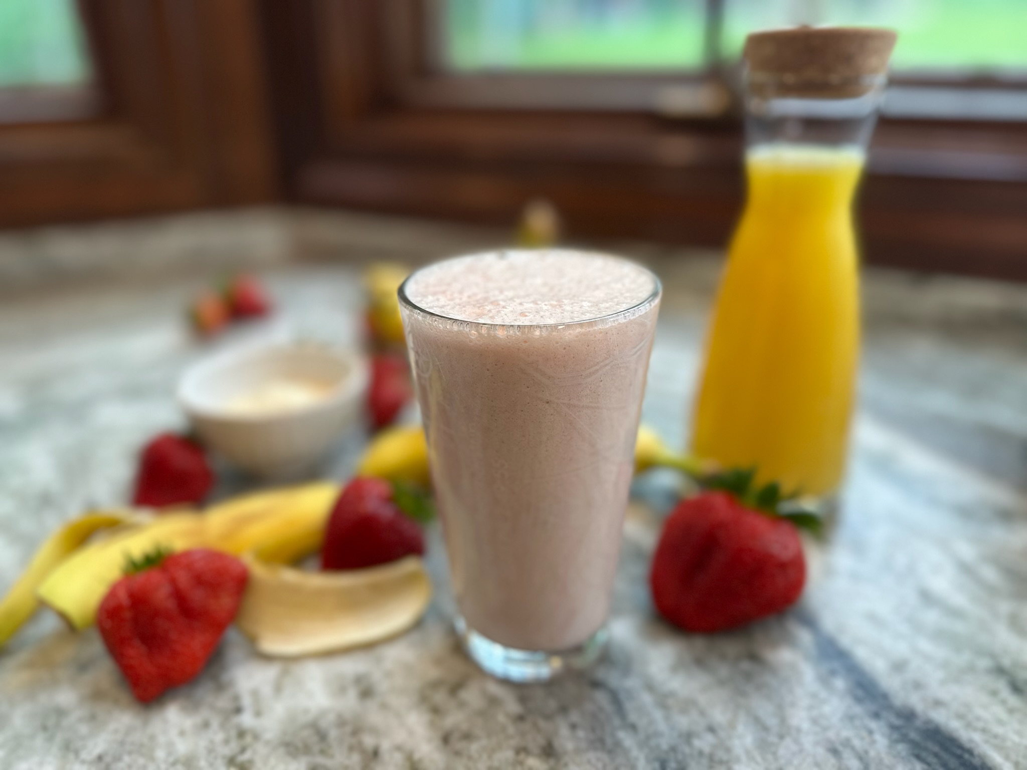 Strawberry Orange Creamsicle Recovery Smoothie — Featherstone Nutrition
