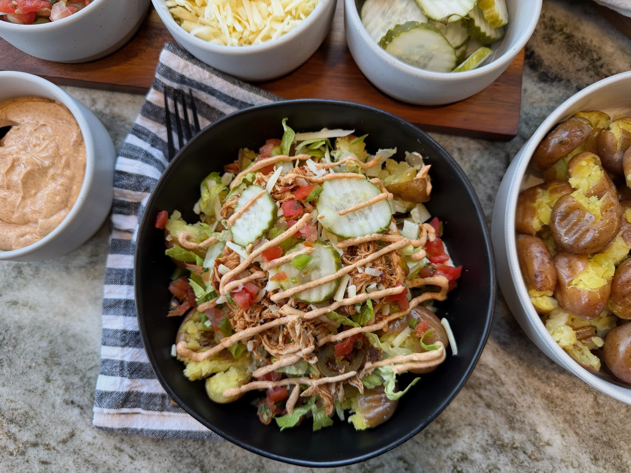 Chipotle Chicken &amp; Potato Bowls — Featherstone Nutrition